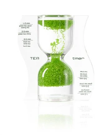 The lime green tea timer teaware product